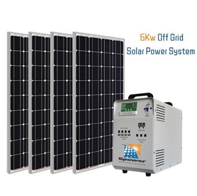 Zestawy do domu z energią słoneczną o mocy 6000 W Zestaw do paneli słonecznych na energię odnawialną
