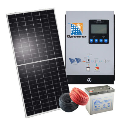 GPOWER 5KW hybrydowy inwerterowy układ słoneczny z baterią akumulatorów