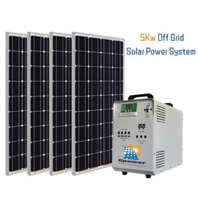 Zestaw 6 wejść ISO 5000 Watt DIY Home Solar System