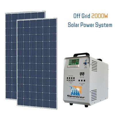 2kW Solar Power Generation System TUV Mieszkaniowe słoneczne systemy elektryczne
