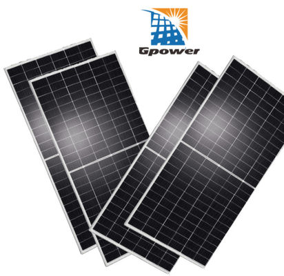Panele słoneczne PERC z podwójnym szkłem IEC 460w Solar PV System
