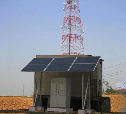 Hybrydowe systemy wytwarzania energii słonecznej BTS dla telekomunikacji
