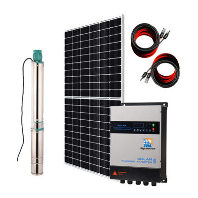 Bezpieczny zestaw do nawadniania kropelkowego zasilany energią słoneczną Solarne pompy wodne dla rolnictwa
