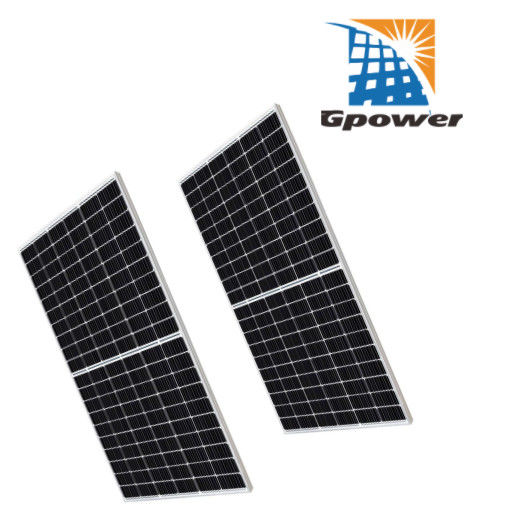 ISO 390W Solar PV System MBB Półogniwowy panel słoneczny